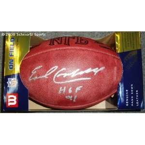  Earl Campbell Signed Wilson NFL Game Ball w/HOF91 