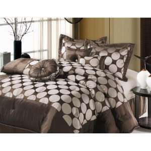  11 Pc Eugene Queen Comforter Bed in a Bag, Includes 1000 