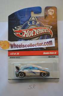 Hot Wheels 2009 * Cop Rods * Honda Civic Si #22 of 26 Rare Find 