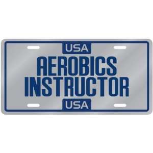  New  Usa Aerobics Instructor  License Plate Occupations 