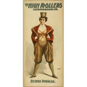  Poster The High Rollers Extravaganza Co. 1899