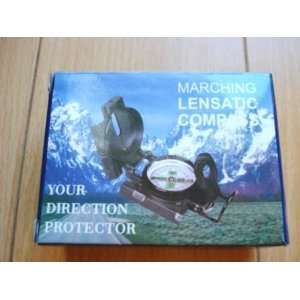  Military Hiking Camping Lensatic Lens Compass