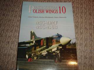 Polish Poland MiG 23 Jet Fighter Reference Book  