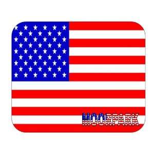  US Flag   Moorpark, California (CA) Mouse Pad Everything 