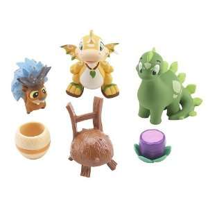  NeoPets 2 Vinyl Figures and Accessories 3 Pack Series No 