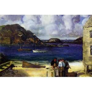   George Wesley Bellows   24 x 16 inches   Harbor at 