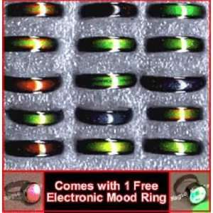   1970s Era) Mood Ring Size 5 with 1 Free E Mood Ring 