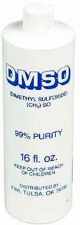 Dmso 16oz liquid 99% Purity Dimethyl Sulfoxide Solvent pain & swelling 