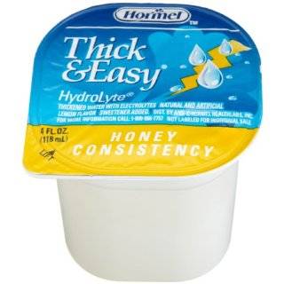Hormel Drink Thick & Easy Hydrolyte (Honey Consistency), 4 Ounce Cups 
