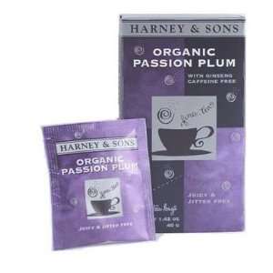 Organic Passion Plum, 20 Tea bags in box  Grocery 