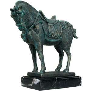  On Sale  Ancient Tang Horse Iron Statue