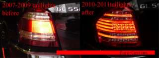 Mercedes Benz GL320 GL450 GL550 GL W164 LED TAIL LIGHTS 2010 2011 2012 
