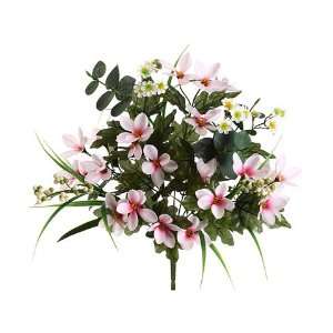  Faux 18 Butterfly Lily Bush Cerise Cream (Pack of 12 