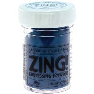  Zing Metallic Embossing Powder 1 Oz Blue   627743 Patio 