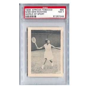 Miss Gem Hoahing 1938 African Tobacco World of Sport Card PSA 7 