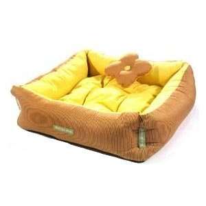  Square House Pet Bed  Color GOLD