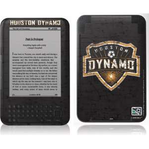 Houston Dynamo Solid Distressed skin for  Kindle 3