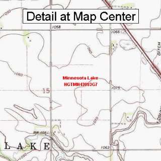   Map   Minnesota Lake, Minnesota (Folded/Waterproof)