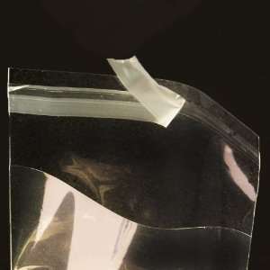  3 5/16in. X 5 1/8in. Flat Cellophane Bags with Adhesive 