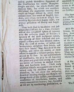 TICONDEROGA SURRENDER Revolutionary War 1777 Reporting  