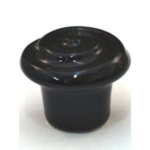  Artisan Sorbet 1 3/8 Licorice Glazed Ceramic Knobs