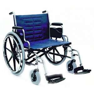  Invacare IVC Tracer IV Wheelchair w Footrest BLUE Health 