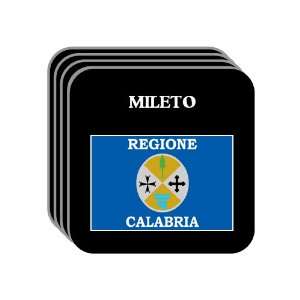  Italy Region, Calabria   MILETO Set of 4 Mini Mousepad 
