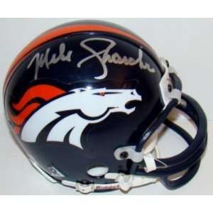  Mike Shanahan Signed Mini Helmet   WCA   Autographed NFL 