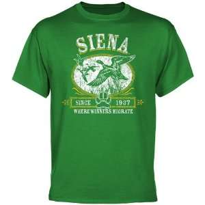  Siena Saints Winners Migrate T Shirt   Green Sports 