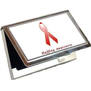  Huffing Awareness Ribbon Business Card Holder Office 