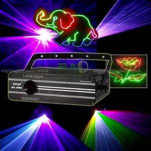   ® Full Color Animation Laser Stage Lighting ILDA+DMX DJ Party Show