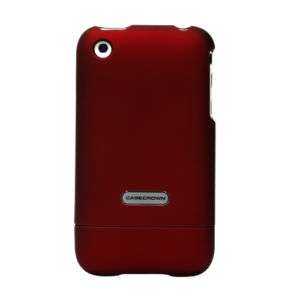 CaseCrown LUX Glider Cover Case for Apple iPhone 3G 3GS (Red)  
