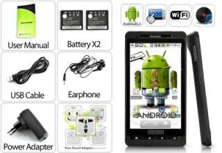Chrysos   Dual SIM Android 2.2 Smartphone with 4.3 HD Capacitive 