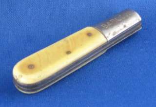 Vintage Barlow Imperial Folding Pocket Knife 2 Blade  