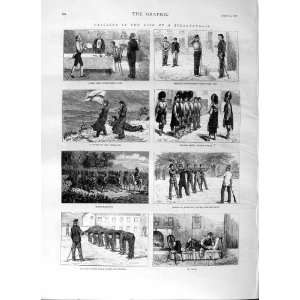  1876 SCHOOL MUSKETRY HYTHE ARMY SIGNALLING CHURCH