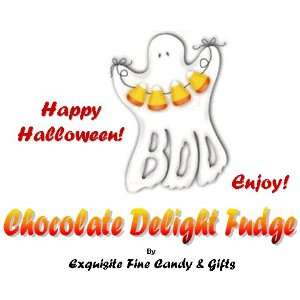 Custom Labeled Gift BOO Halloween Chocolate Fudge Box  