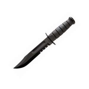  Kabar Fighting/Utility Serrated With Leather Practical All 
