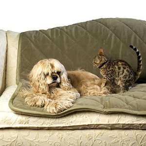  Quilted Microfiber and Sherpa Pet Throw   Frontgate Pet 