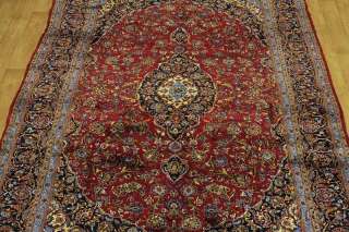 LARGE TRADITIONAL FLORAL RED 9X14 MASHAD PERSIAN ORIENTAL AREA RUG 