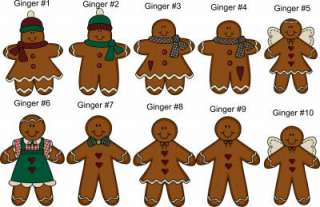 Select the Gingerbread figures to represent each family member by 