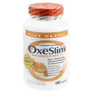 OxeSlim Diet Metabolic Energizing Dietary Supplement, Tablets , 90 