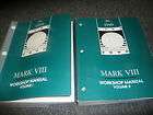 1998 Lincoln Mark VIII Service Shop Repair Manual Set FACTORY 98 BOOKS 