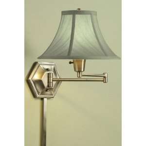  Canterbury Swing Arm Lamp Sage Antique Brass