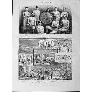  1889 Birmingham Athletes Liverpool Crowthorne Bolton