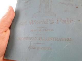 1893 Chicago Worlds Fair Columbian Exposition Book Best Things 