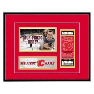  Calgary Flames My First Game Ticket Frame Sports 