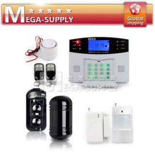 Wireless Home House GSM Security Burglar Alarm System  