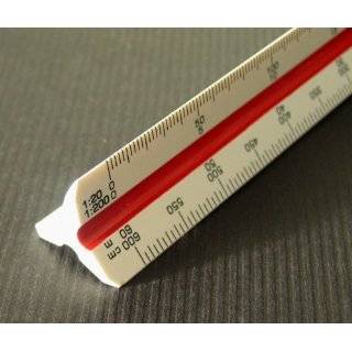 15cm 6 Metric Plastic Triangular Scale Ruler 110 120 125 150 175 