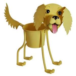 Golden Retriever   Dog indoor or outdoors (garden) décor plant stands 