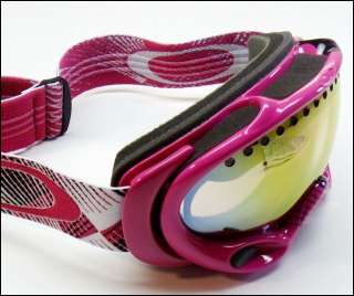   Oakley A Frame Snow Goggles Lava Tempest/VR50 Pink Iridium Ski  